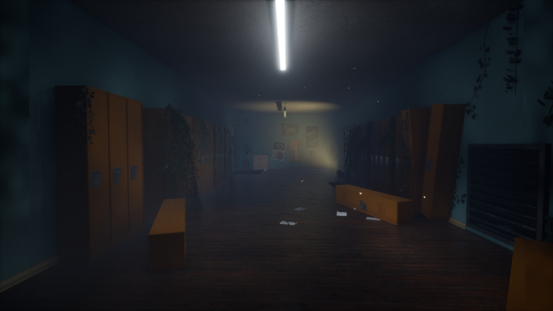 A mysterious puzzle inside the school in Primitive Shades